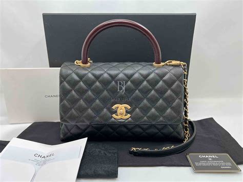 chanel cocohandle medium|Chanel coco handle price.